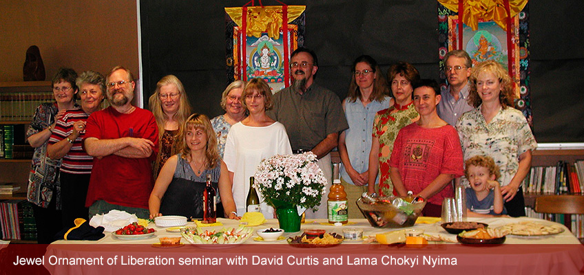 Jewel Ornament of Liberation Seminar with David Curtis and Lama Chokyi Nyima - Tibetan Language Institute
